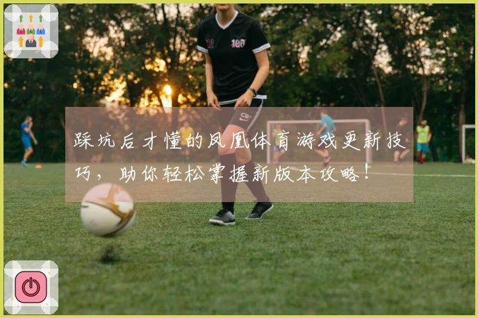 踩坑后才懂的凤凰体育游戏更新技巧，助你轻松掌握新版本攻略！